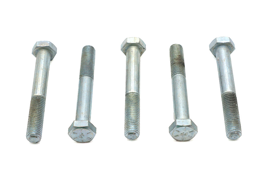 Zinc Hex Cap Bolts 5/16-24 x 2-1/4