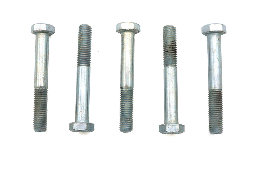 Zinc Hex Cap Bolts 5/16-24 x 2-1/4