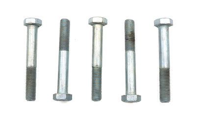 Zinc Hex Cap Bolts 5/16-24 x 2-1/4