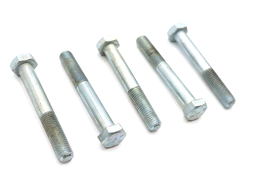 Zinc Hex Cap Bolts 5/16-24 x 2-1/4