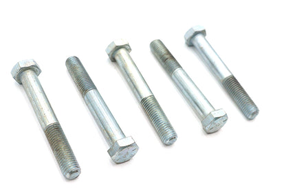 Zinc Hex Cap Bolts 5/16-24 x 2-1/4