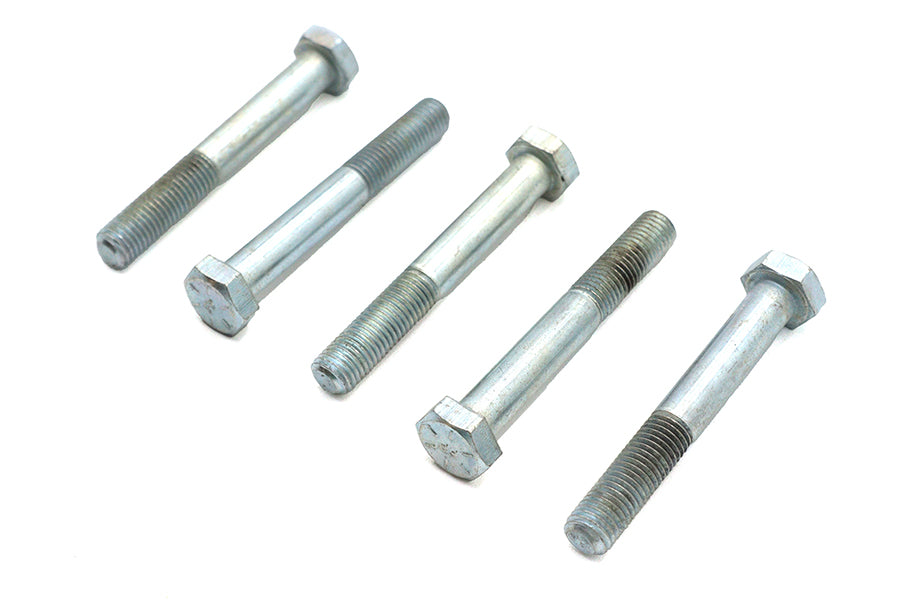 Zinc Hex Cap Bolts 5/16-24 x 2-1/4