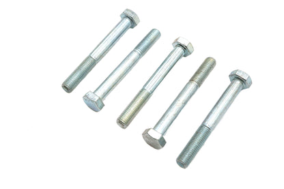 Zinc Hex Cap Bolts 5/16-24 x 2-1/2