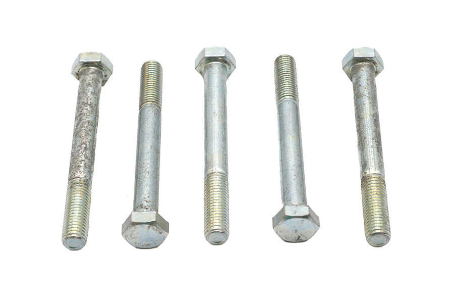 Zinc Hex Cap Bolts 5/16-24 x 2-3/4