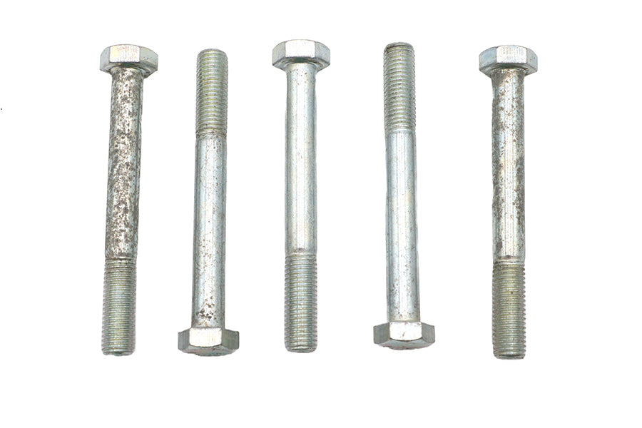 Zinc Hex Cap Bolts 5/16-24 x 2-3/4