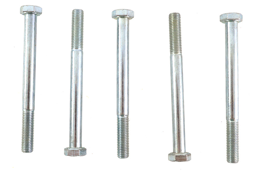 Zinc Hex Cap Bolts 5/16-24 x 3-1/2