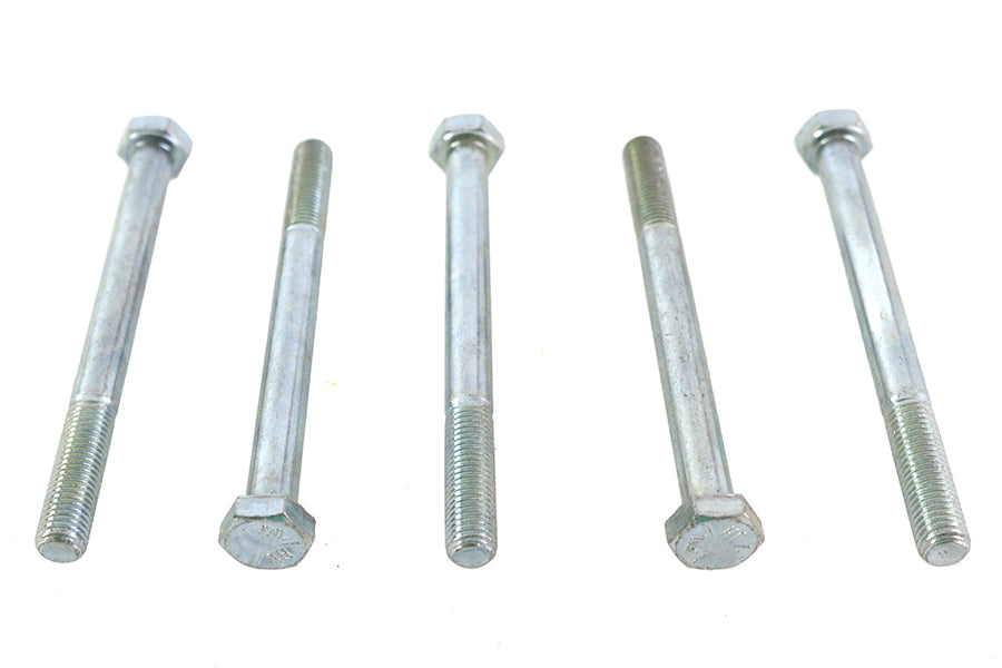 Zinc Hex Cap Bolts 5/16-24 x 3-1/2
