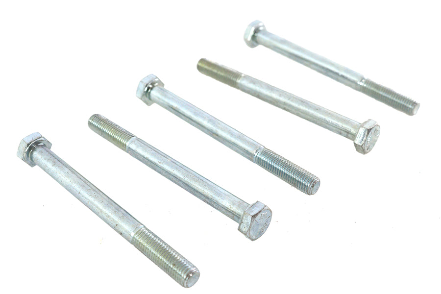 Zinc Hex Cap Bolts 5/16-24 x 3-1/2