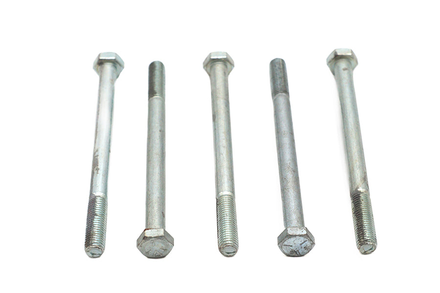 Zinc Hex Cap Bolts 5/16-24 x 4