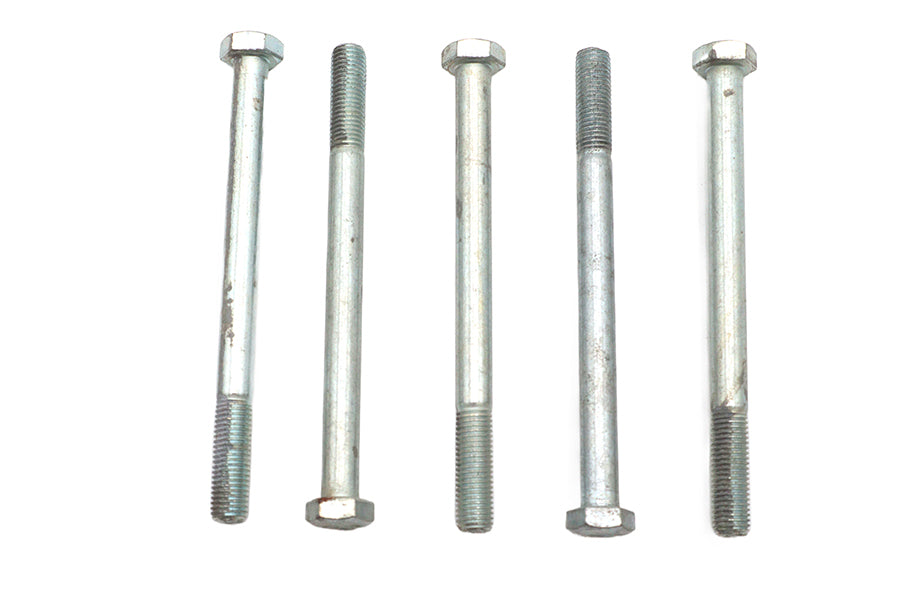 Zinc Hex Cap Bolts 5/16-24 x 4