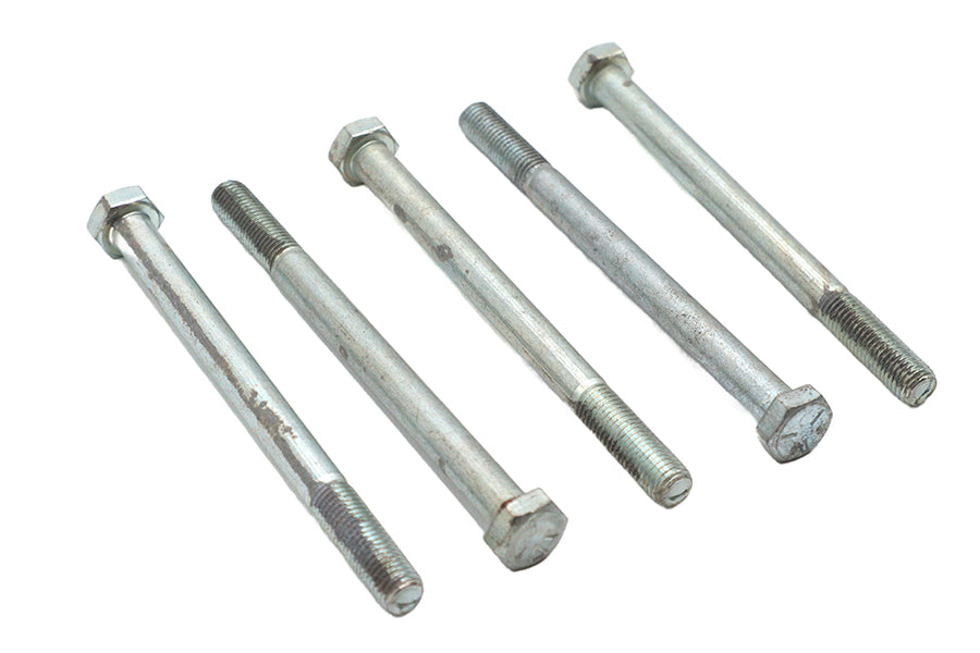 Zinc Hex Cap Bolts 5/16-24 x 4