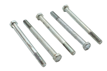 Zinc Hex Cap Bolts 5/16-24 x 4