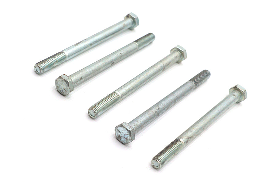 Zinc Hex Cap Bolts 5/16-24 x 4
