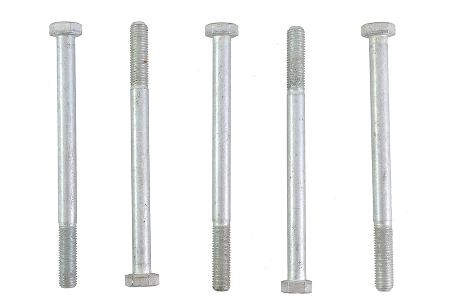 Zinc Hex Cap Bolts 5/16-24 x 4-1/4
