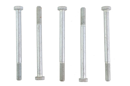 Zinc Hex Cap Bolts 5/16-24 x 4-1/4