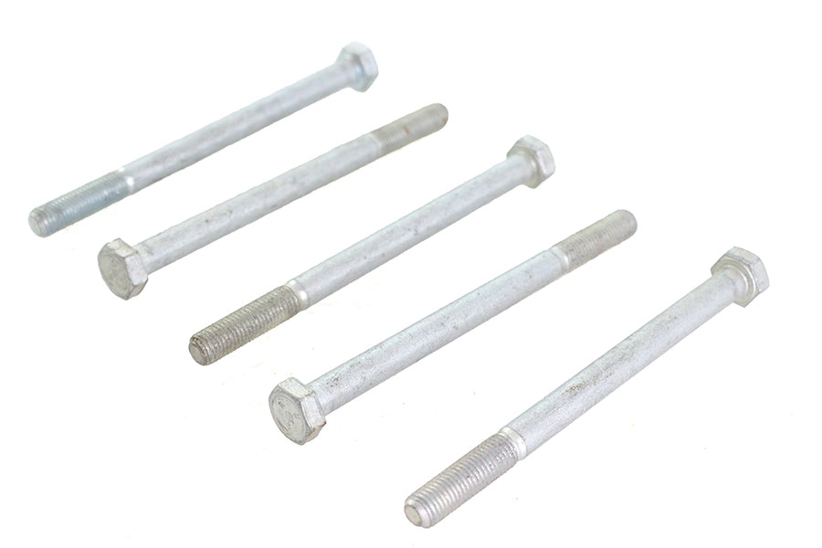 Zinc Hex Cap Bolts 5/16-24 x 4-1/4