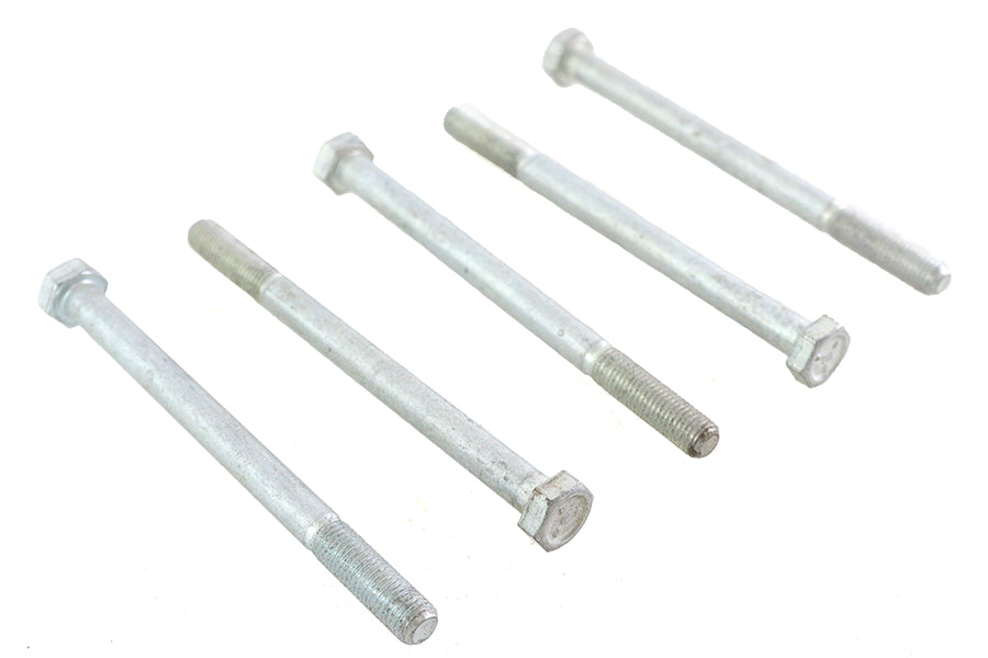 Zinc Hex Cap Bolts 5/16-24 x 4-1/4