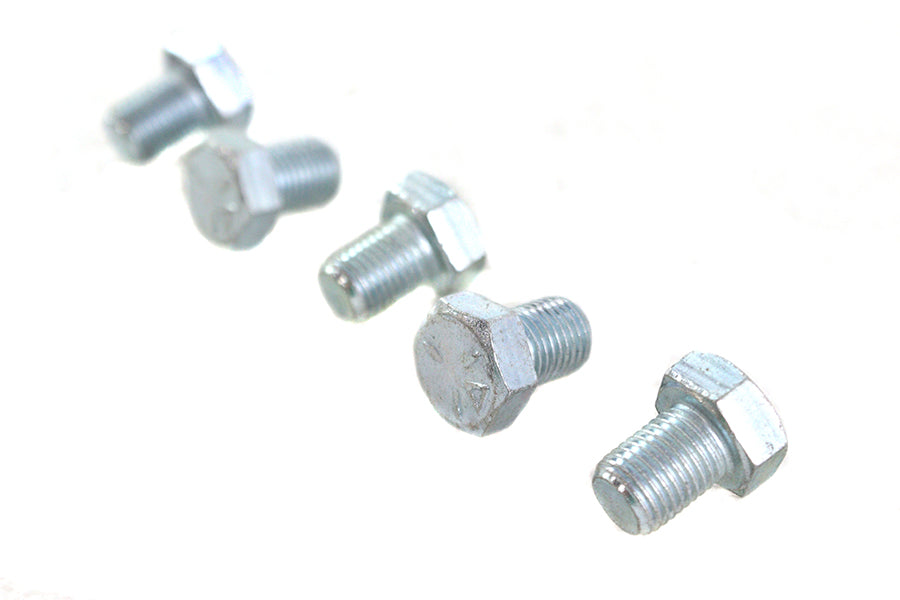 Zinc Hex Cap Bolts 3/8-24 x 1/2