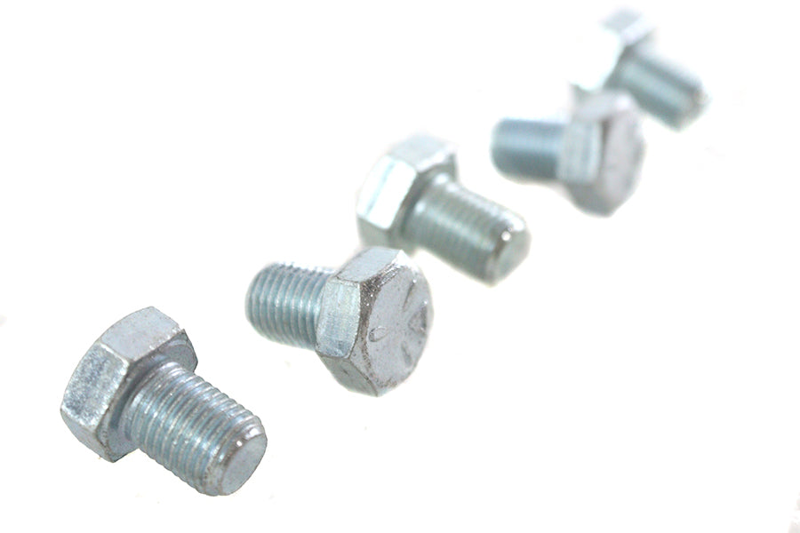 Zinc Hex Cap Bolts 3/8-24 x 1/2