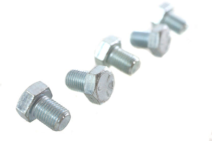 Zinc Hex Cap Bolts 3/8-24 x 1/2