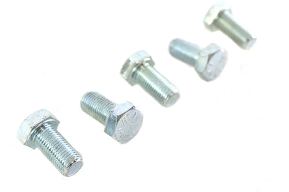 Zinc Hex Cap Bolts 3/8-24 x 3/4
