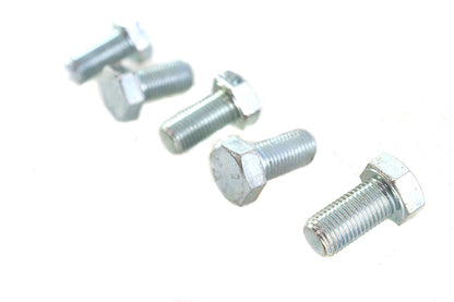Zinc Hex Cap Bolts 3/8-24 x 3/4