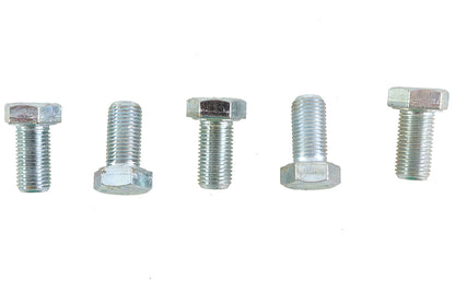 Zinc Hex Cap Bolts 3/8-24 x 3/4