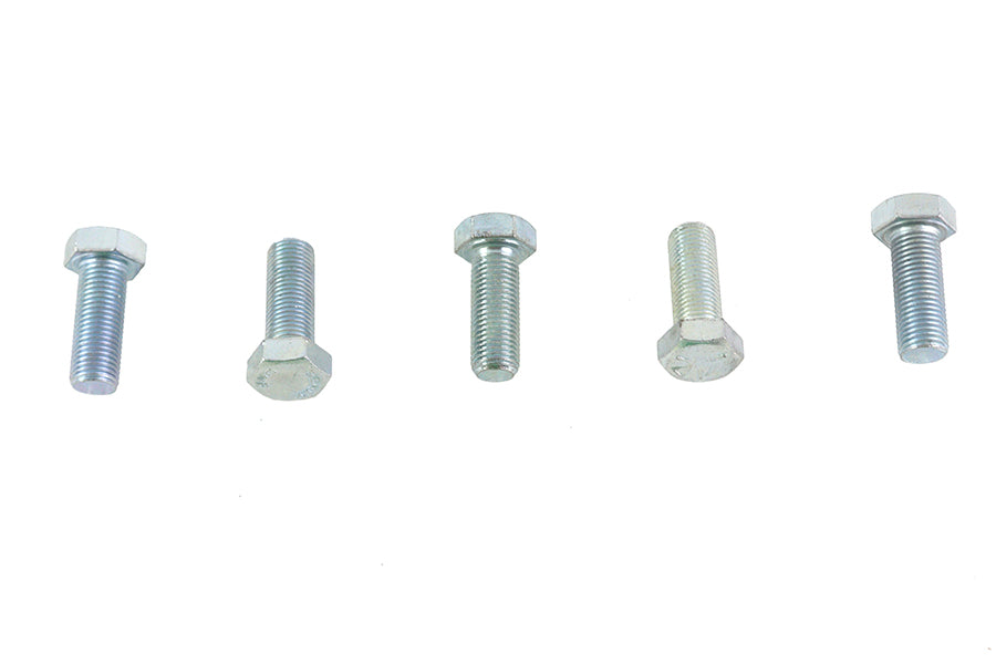 Zinc Hex Cap Bolts 3/8-24 x 1