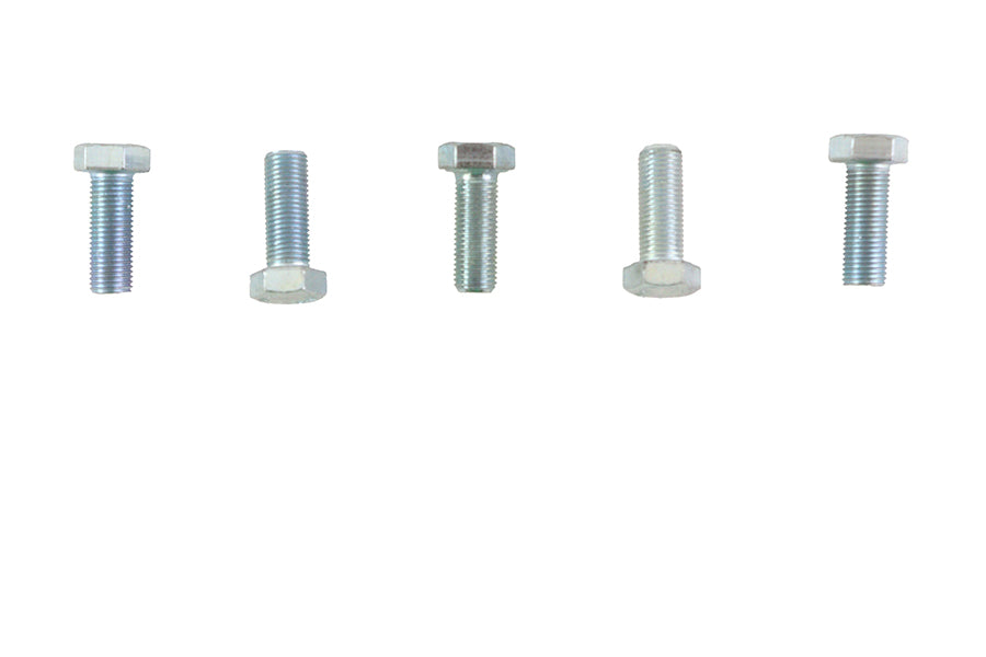 Zinc Hex Cap Bolts 3/8-24 x 1