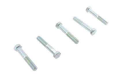 Zinc Hex Cap Bolts 3/8-24 x 2-1/4