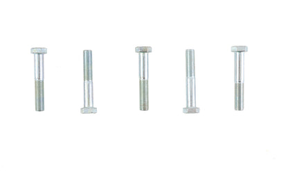 Zinc Hex Cap Bolts 3/8-24 x 2-1/4