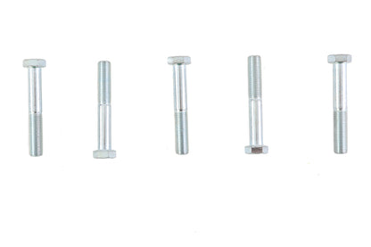Zinc Hex Cap Bolts 3/8-24 x 2-1/2