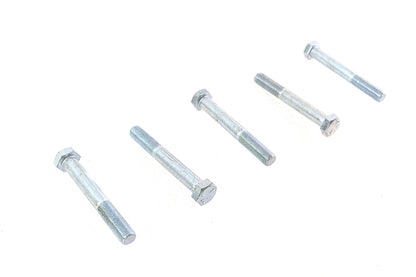 Zinc Hex Cap Bolts 3/8-24 x 2-3/4