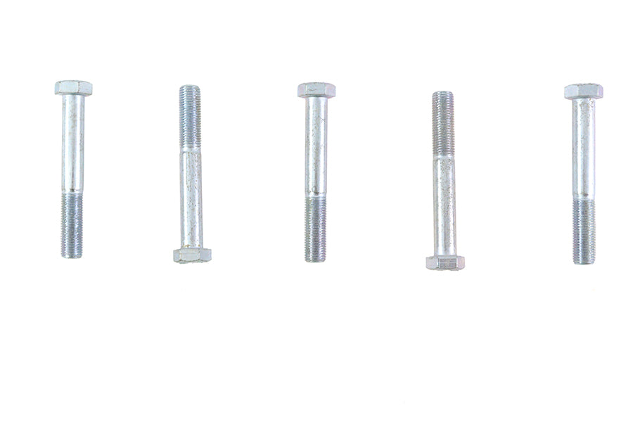 Zinc Hex Cap Bolts 3/8-24 x 2-3/4