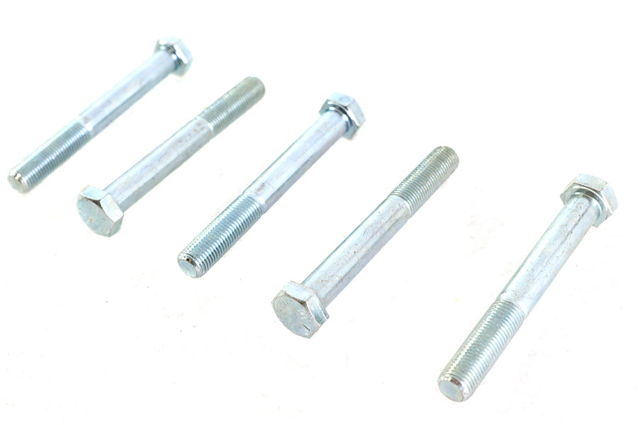 Zinc Hex Cap Bolts 3/8-24 x 3
