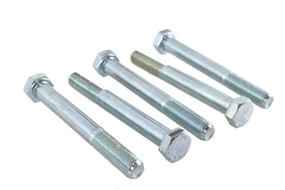Zinc Hex Cap Bolts 3/8-24 x 3-1/4