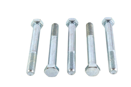 Zinc Hex Cap Bolts 3/8-24 x 3-1/4