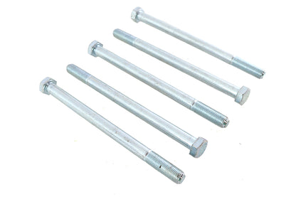 Zinc Hex Cap Bolts 3/8-24 x 5-1/2