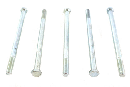Zinc Hex Cap Bolts 3/8-24 x 6