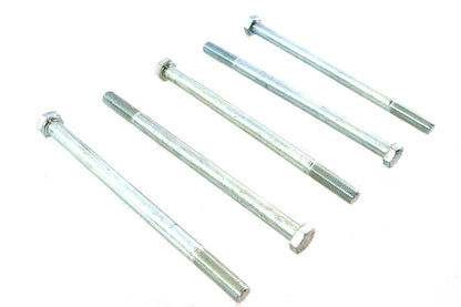 Zinc Hex Cap Bolts 3/8-24 x 6