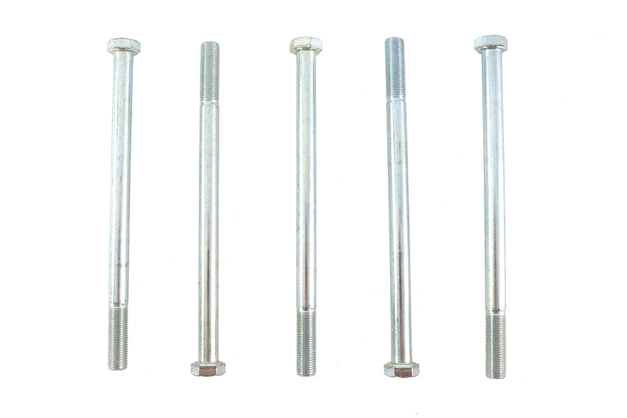 Zinc Hex Cap Bolts 3/8-24 x 6