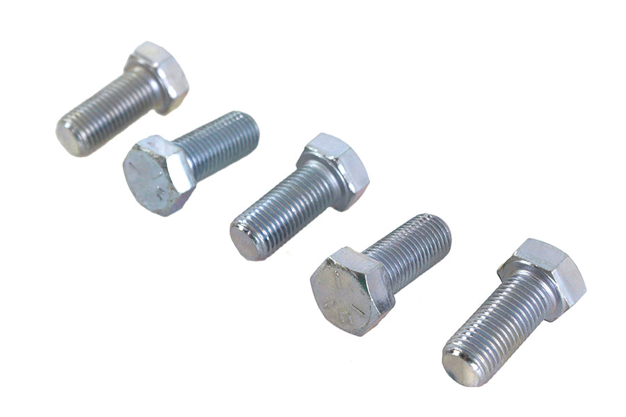 Zinc Hex Cap Bolts 7/16-20 x 1