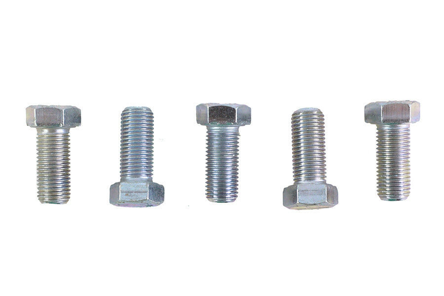 Zinc Hex Cap Bolts 7/16-20 x 1