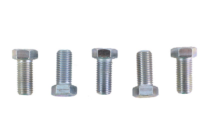 Zinc Hex Cap Bolts 7/16-20 x 1