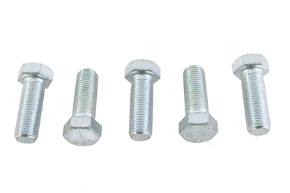 Zinc Hex Cap Bolts 7/16-20 x 1-1/4