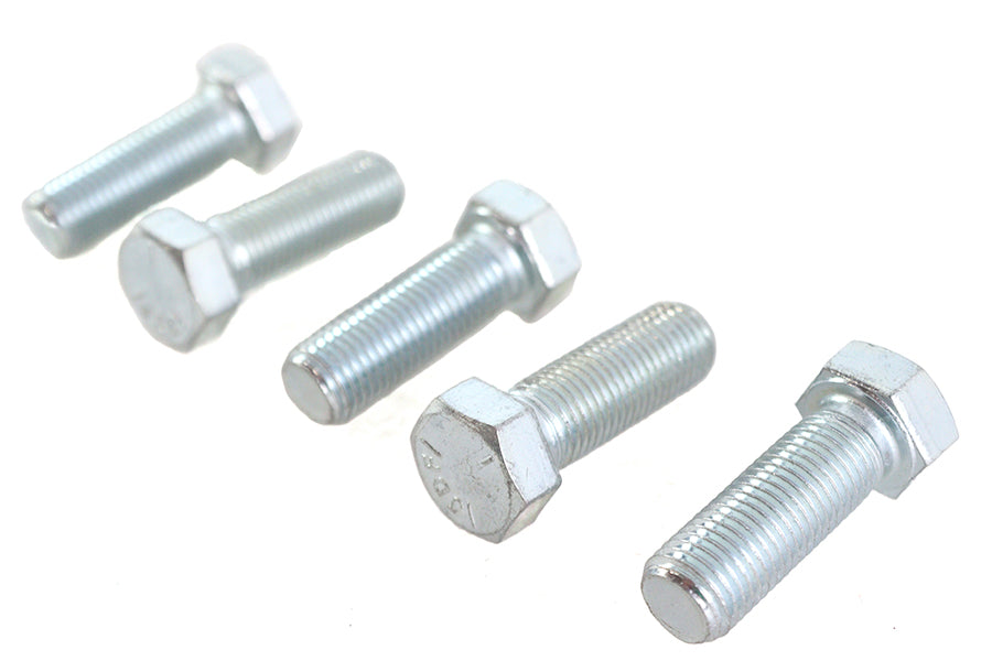 Zinc Hex Cap Bolts 7/16-20 x 1-1/4