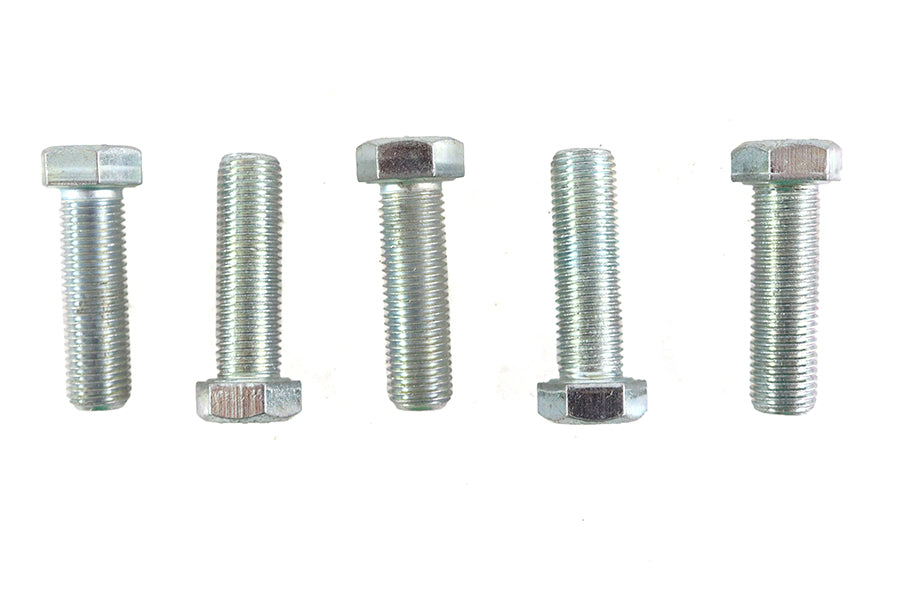 Zinc Hex Cap Bolts 7/16-20 x 1-1/2