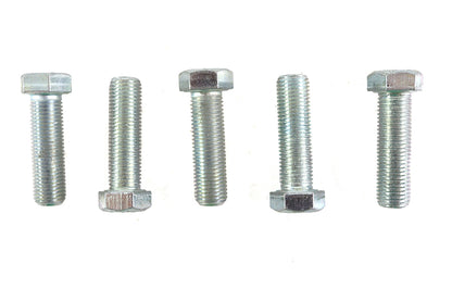 Zinc Hex Cap Bolts 7/16-20 x 1-1/2