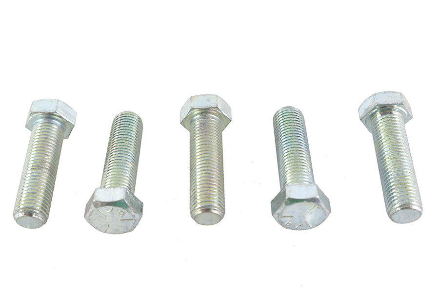 Zinc Hex Cap Bolts 7/16-20 x 1-1/2