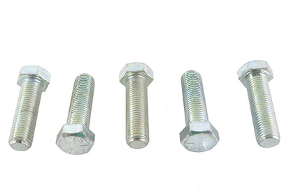 Zinc Hex Cap Bolts 7/16-20 x 1-1/2